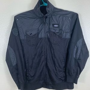 Parish Nation Jacket Blue 9972 Tomahawk Full Zip Embroidered Patches Men’s 2XL